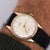 Vintage Rolex Precision 12325 manual-wind watch in yellow gold featuring calibre 710 movement with off-white dial and...