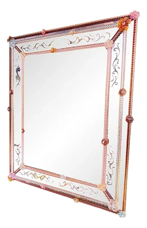 Italian Floreal Hand-Carving Mirror by Simong