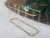 Charles Hollis Jones Hollywood Regency Console Table Lucite Pillars Brass Frame in the Manner of Charles Hollis Jones For Sale - Image 4 of 17