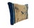 This Custom made decorative throw lumbar pillow is handcrafted from an antique Chinese rug fragment, featuring vintage...