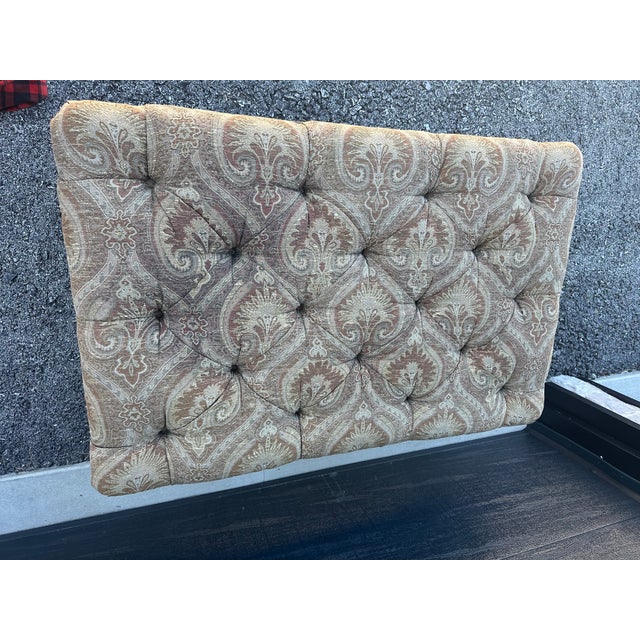 Mid 20th Century Theodore Alexander Victorian Style Ottoman With Game Boards For Sale - Image 9 of 10