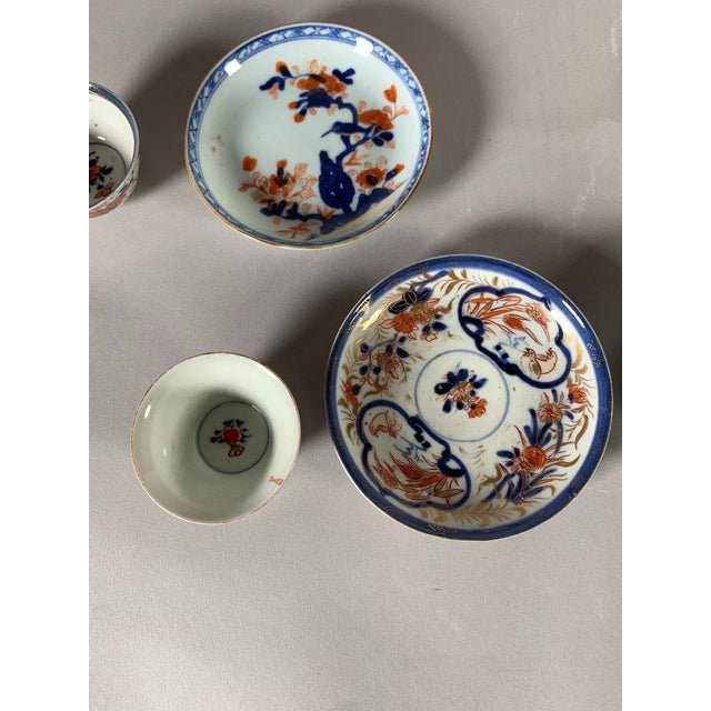 Ceramic 18th Century Porcelain Tea Cups Qianlong Period, Imari - 8 pcs For Sale - Image 7 of 12