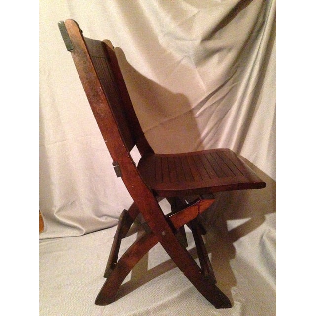 Eight Antique 18801890 Readsboro Wooden Folding Chairs Chairish