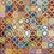2020s 800 Circles - Original Large Colorful Geometric Abstract Acrylic and Oil Pastel Painting by Brandon Neher For Sale - Image 5 of 9