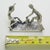 Vintage Italian Penalty Kick Soccer Scene Figurine in Sterling Silver 925, Arezzo, 1980s For Sale - Image 12 of 13
