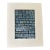 “Urban Rhythm” Original Matted Mono Print by Nancy Smith For Sale
