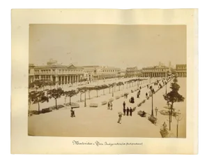 Unknown, Ancient View of Montevideo, Photo, 1880s, Set of 2