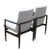 Chromcraft Jens Risom Style Arm Lounge Chairs - a Pair For Sale - Image 4 of 7