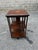 Pair of Edwardian Style Revolving Mahogany Inlaid Bookcase Side Tables For Sale - Image 9 of 16