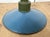 Industrial Blue Enamel Military Pendant Lamp with Cast Aluminium Top, 1960s For Sale - Image 11 of 17