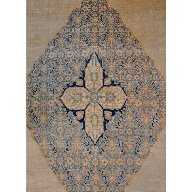 Early 20th Century Hadji Jalili Tabriz Rug For Sale - Image 4 of 11