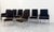 Pace Collection Leon Rosen Chrome Dining Chairs, Set of 8, Rohleder Chocolate Velvet, 1970's For Sale - Image 4 of 7