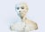 1900 - 1909 Antique French Zinc Bust Sculpture, Continental Cast Metal Figure, Unsigned, Circa Early 20th Century, 24" X 24" For Sale - Image 5 of 9