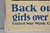 Yellow Original 1918 Ywca Wwi Poster 'Back Our Girls Over There' by Clarence Underwood For Sale - Image 8 of 16