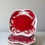 Early 21st Century Coastal Red Crab Appetizer Plates - Set of Four For Sale - Image 5 of 7