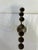 Vintage Solid Brass Seven-Branch Menorah Candelabra For Sale In Oklahoma City - Image 6 of 9