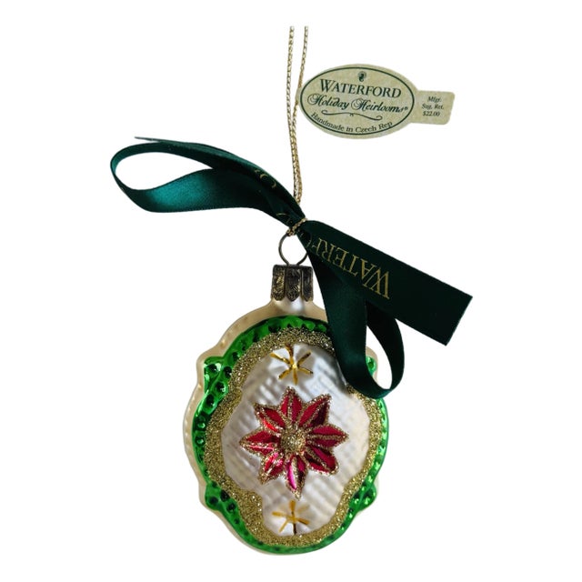 Waterford 1999 Nostalgic Collection Holiday Medallion Ornament W/ Box For Sale