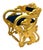 Wood Antique Federal Style Carved Swan and Eagle Carousel Chair Newly Reupholstered For Sale - Image 7 of 8