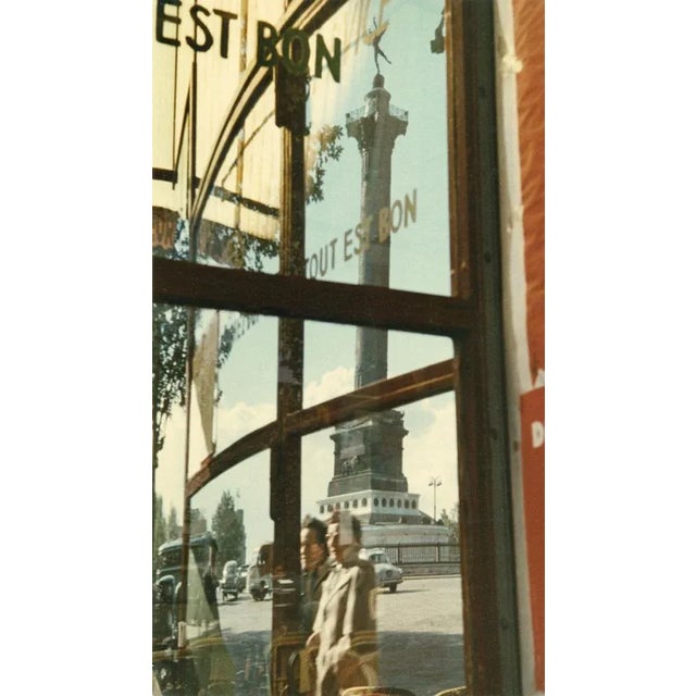 La Colonne from the Paris In Colour Series 1956-61 By Peter Cornelius Oversize 30 x 20 inches / 76 x 51 cm paper size...