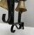 Iron Crank Brass Bell Wheel Entry Doorbell For Sale - Image 4 of 5