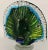 Glass Early 20th Century Vintage Murano Style Peacock For Sale - Image 7 of 8
