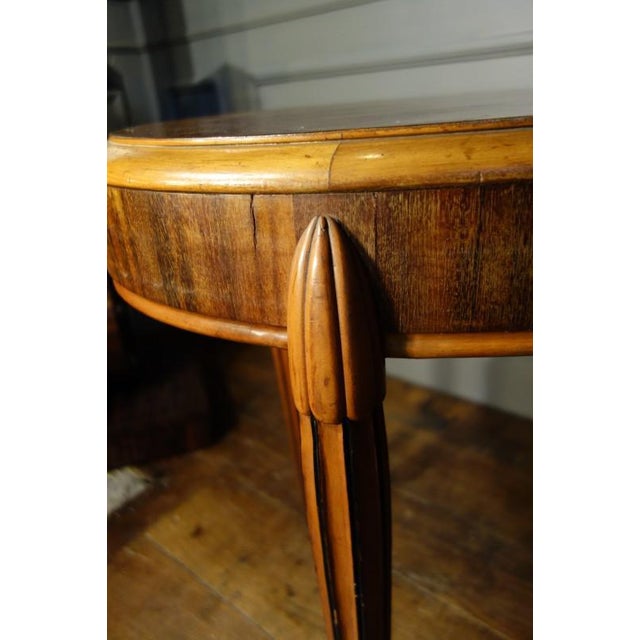 Art Deco Oval Side / Coffee Table, 1920 For Sale - Image 13 of 18