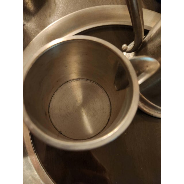 Vintage British Colonial Leonard English Sheffield England Coffee Service Set - 4 pcs For Sale In Greensboro - Image 6 of 8