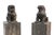 Garden Foo Dogs Stone 1930s Medium - Set of 2 For Sale - Image 4 of 13