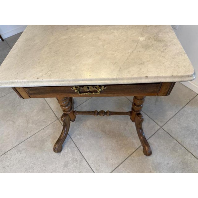 Brown German Dressing Table, 1875 For Sale - Image 8 of 13