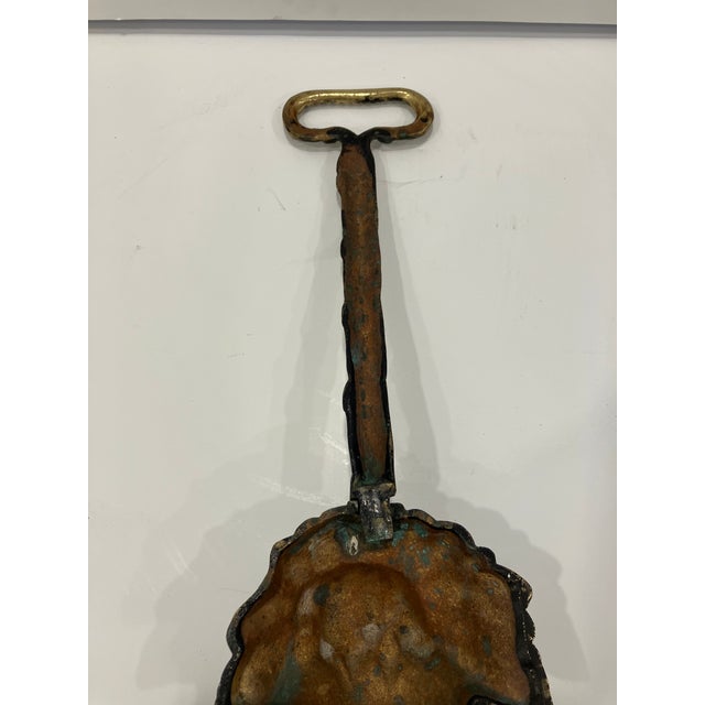 English George 111 Period Brass Doorstop For Sale - Image 3 of 6