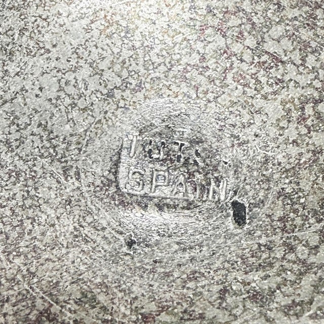 Mid-Century Modern Mid Century Spanish Silver Plated Vine Wrapped Stemmed Goblets - 9 Pieces For Sale - Image 3 of 3