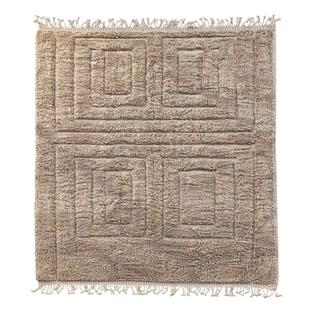 Moroccan Beni Ouarain Mrirt Rug, 1990 For Sale