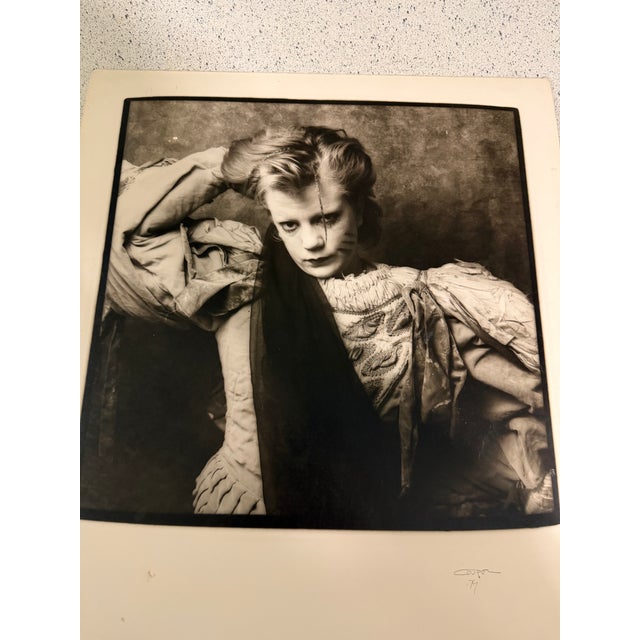 Contemporary Rare William Coupon Photograph of Trixie Revenge New York City 1979 Signed For Sale - Image 3 of 6