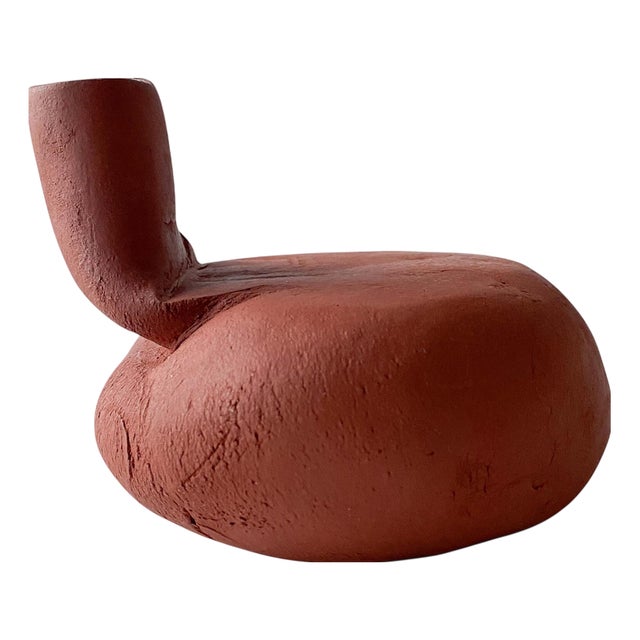 Beneath the Radiator III Decorative Ceramic Vase by Lillian Tørlen For Sale