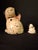 1920s Antique Hubley Cast Iron Puppo Dog Coin Bank & Miniature Figure Set Grace Drayton For Sale - Image 5 of 17