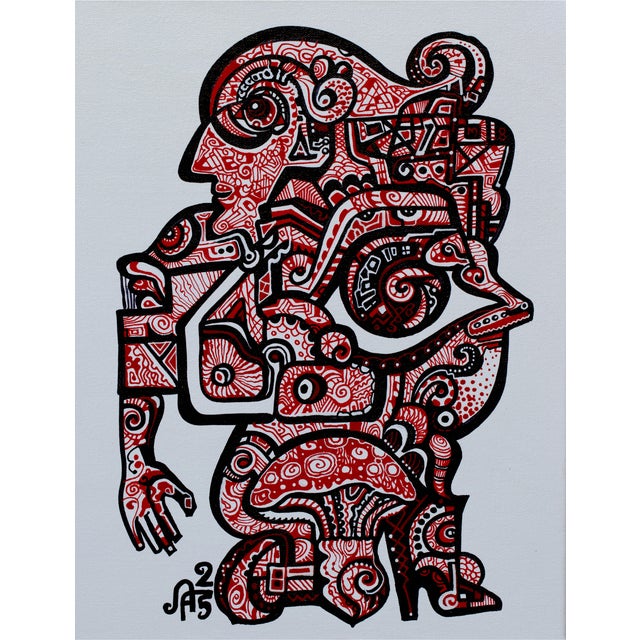 Alexander Arshansky, "Look Within" Cubist Piece For Sale