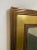 Metal Vintage Mirror with Wooden Frame, 1970s For Sale - Image 7 of 10