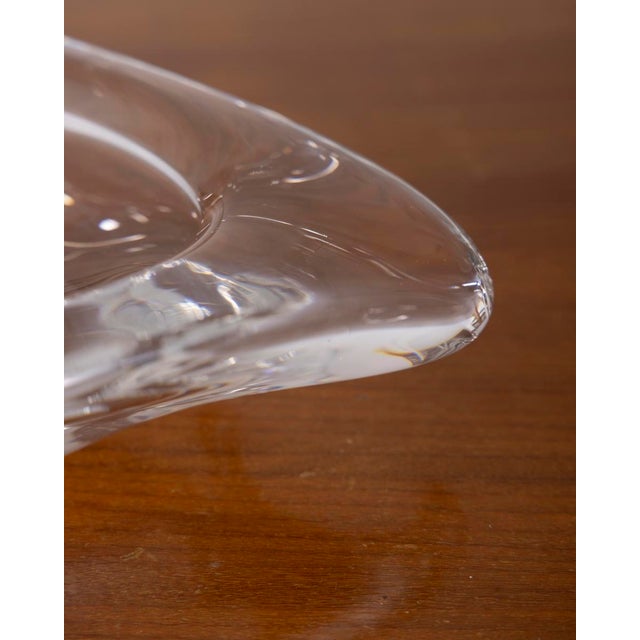 Vintage Italian Crystal Ashtray, 1970s For Sale - Image 8 of 10