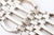 1970s Vintage Sterling Silver Modernist Sculptural Link Cuff Bracelet Hallmarked, 1970's For Sale - Image 5 of 9