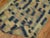 A primitive midcentury Turkish Kilim. Measures: 4' x 9'7".