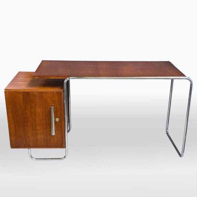 Bauhaus Tubular Chrome Desk, 1930s For Sale - Image 14 of 14
