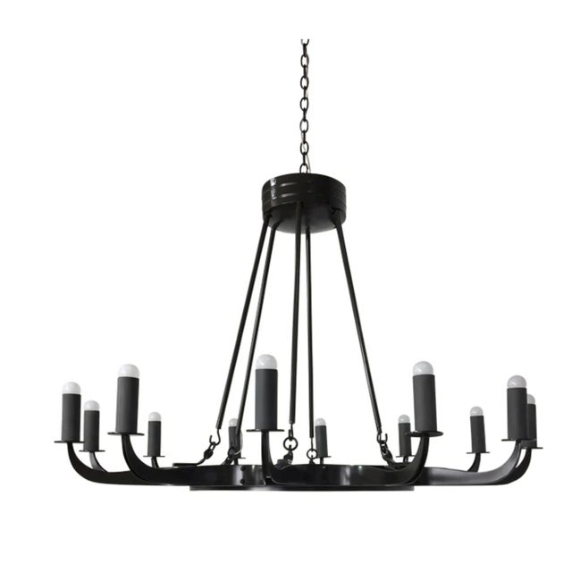 Lucca Studio Sebastian Chandelier 12 Light For Sale In San Francisco - Image 6 of 7