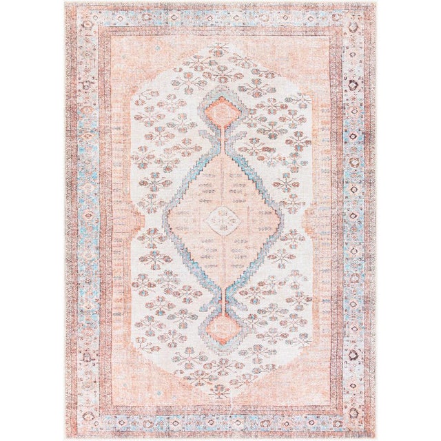 This Amelie area rug is the perfect addition to any traditional-style home. Made of a Chenille-Polyester blend, this rug...