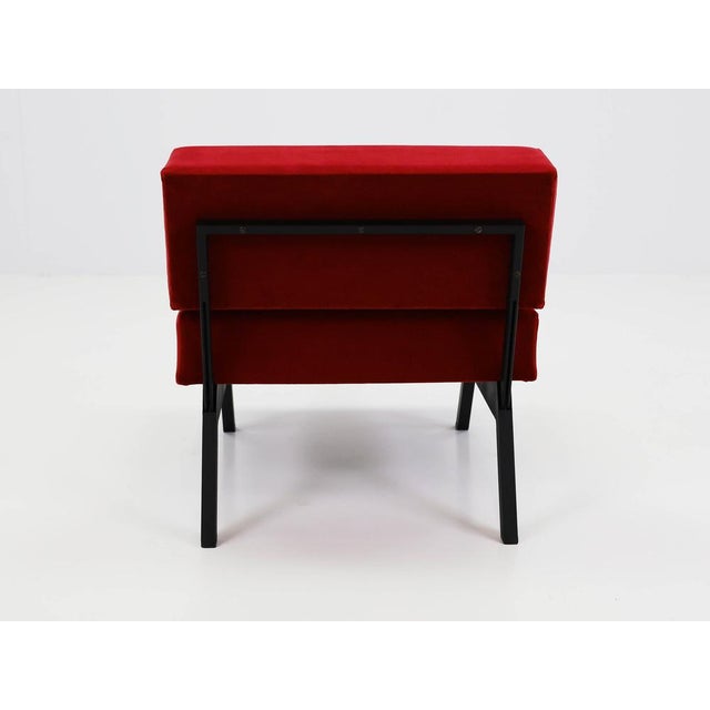 Panchetto Convertible Lounge Chairs-to-Ottomans by Rito Valla for Ipe, Italy, 1960s, Set of 2 For Sale - Image 12 of 17