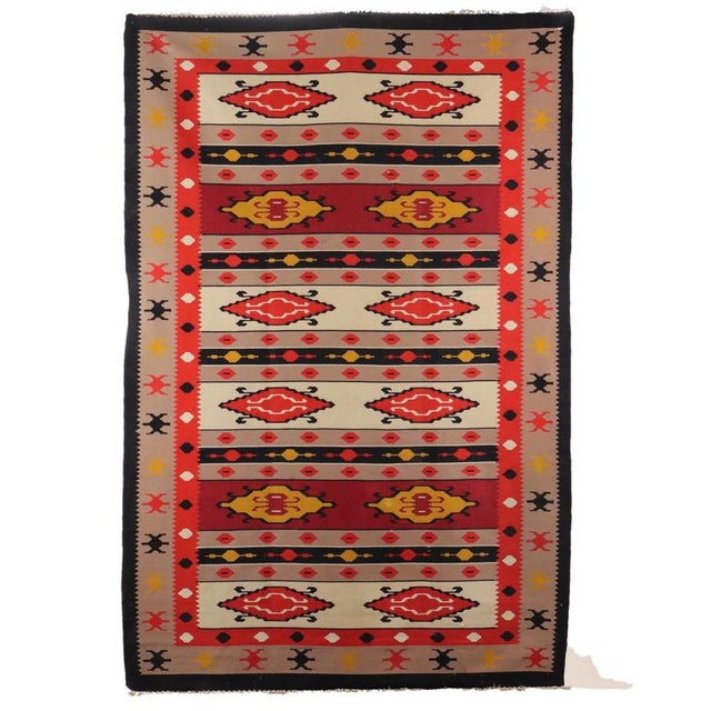 Red Cotton & Wool Tabriz Rug, Turkey For Sale - Image 8 of 8