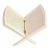 Vintage White Rattan Magazine Rack-Folding-Wood-Cane-Book Holder-Cottage Decor For Sale