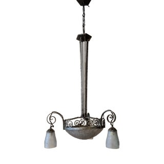 Art Deco Chandelier, 1930s For Sale