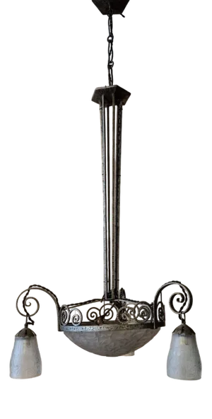 Art Deco Chandelier, 1930s