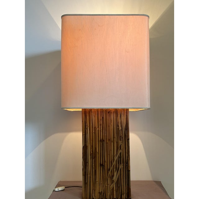Beige Large Banci Firenze Table Lamp, 1970s For Sale - Image 8 of 13
