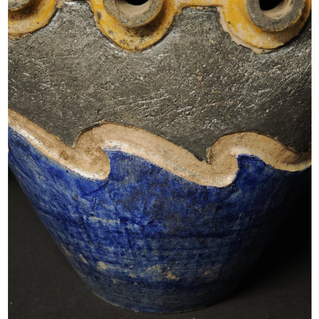 Steamship in Raku Ceramic by Lucio Liguori Raito For Sale - Image 14 of 17
